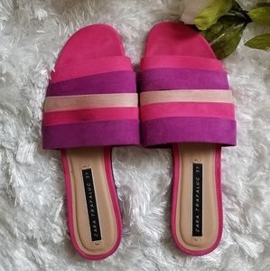 Zara flat sandals